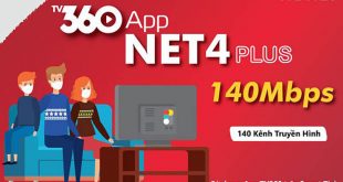 Gói COMBO Internet & truyền hình Viettel TV360APP – NET4PLUS