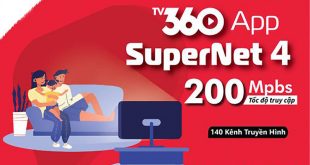 Gói Combo Internet - truyền hình Viettel TV360APP – SUPERNET4