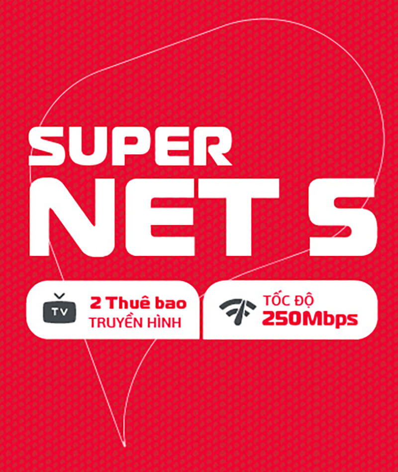 Gói Home Wifi SUPERNET5 Viettel tốc độ 250Mbps chỉ 430.000đ